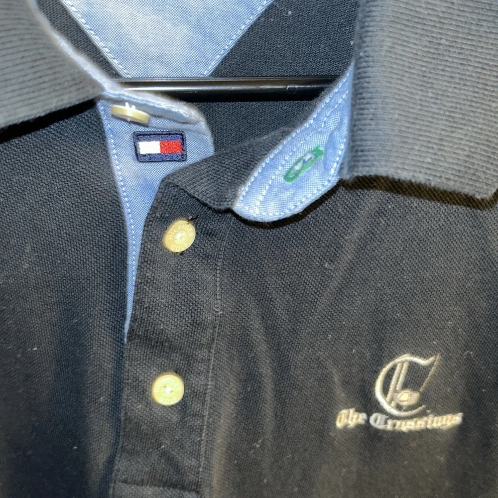 Mens Tommy Hilfiger long sleeved polo shirt. “ The Crossings “ on the chest. 2X - Picture 3 of 6